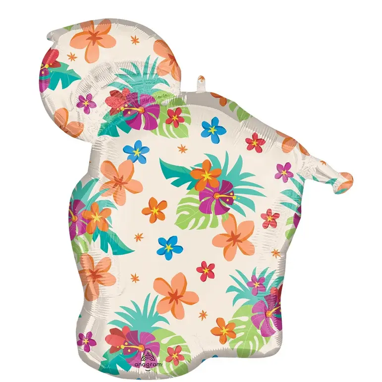Moana Supershape Foil Balloon 23inx26in - Back side.webp