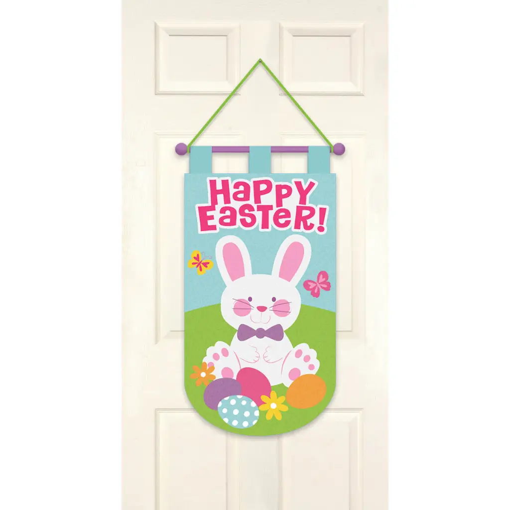Easter Door Banner Party Felt Hanging Decoration.webp