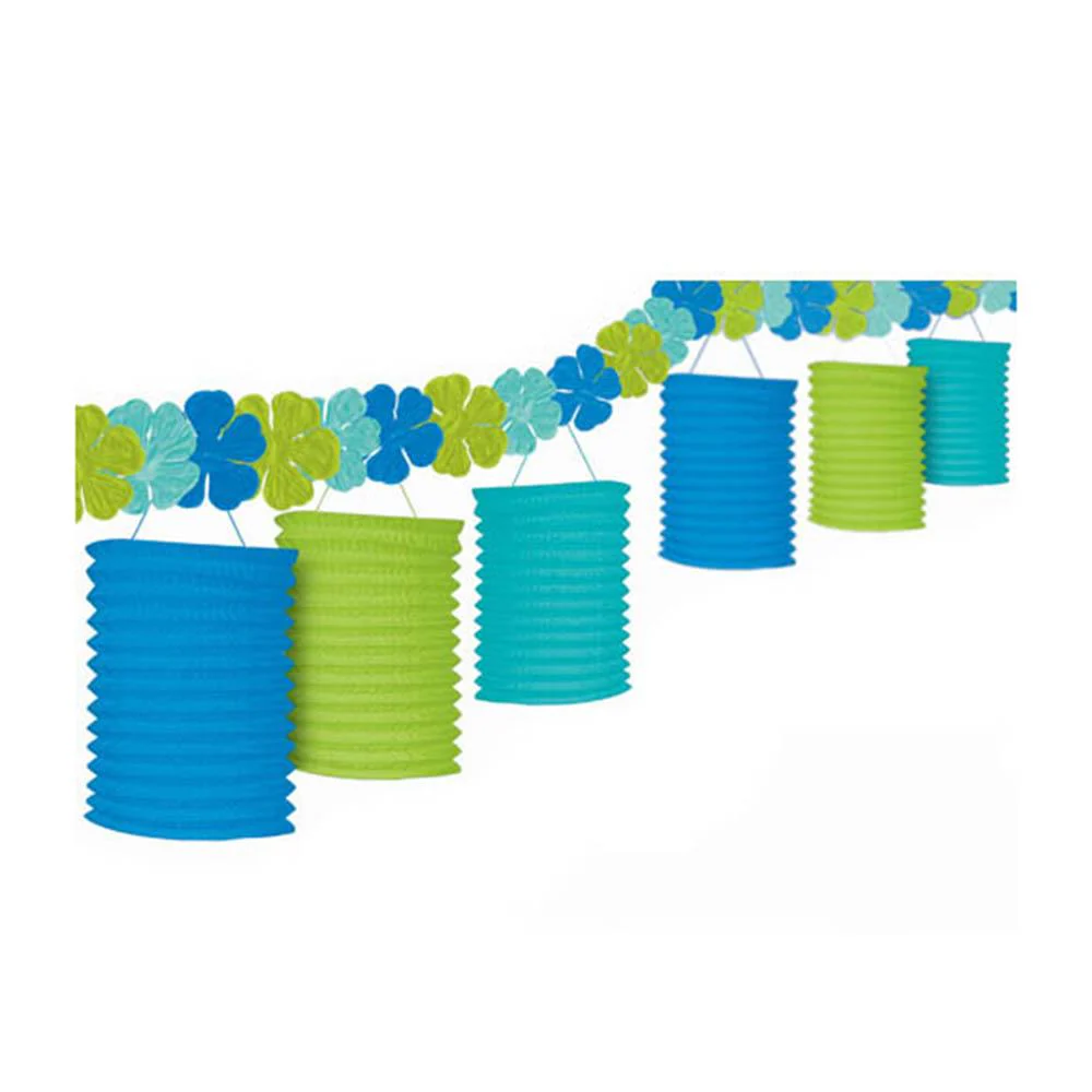 FLORAL PARADISE LANTERN GARLAND