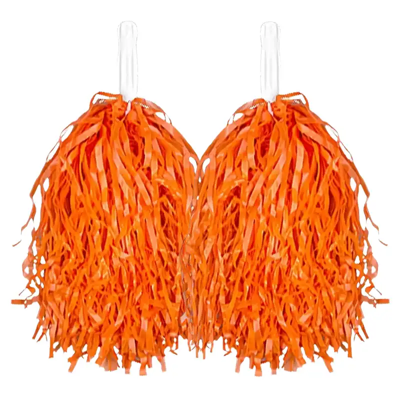 Cheering Pom Poms - Orange