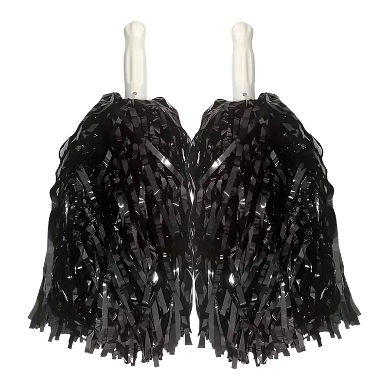 Cheering Pom Poms - Black