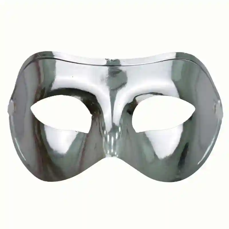EYEMASK METALLIC SILVER