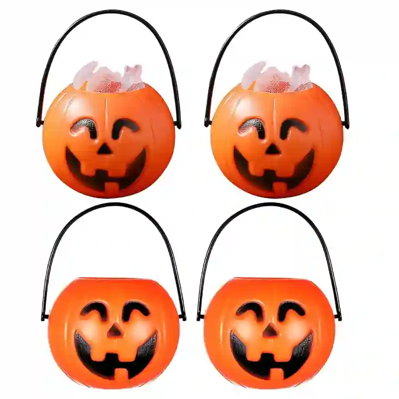 Mini Pumpkin Black & Orange 6pcs