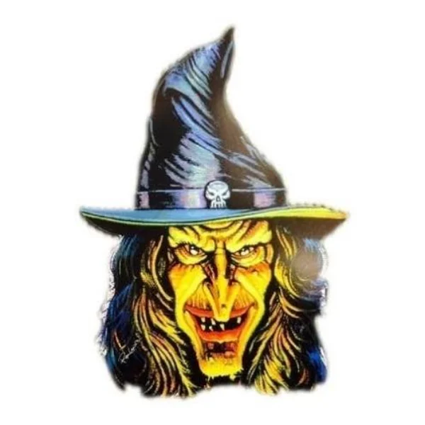 Glow in the Dark Witch Cutouts 18 Inc