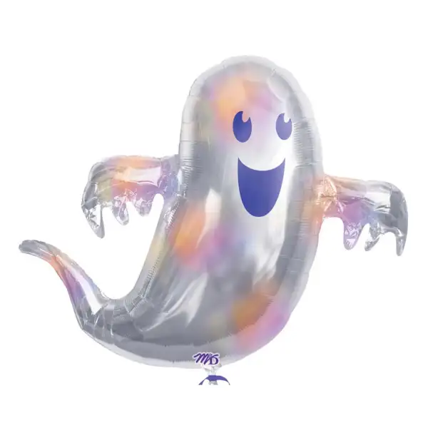 Holographic Supershape Ghost Balloon 37 x 27in