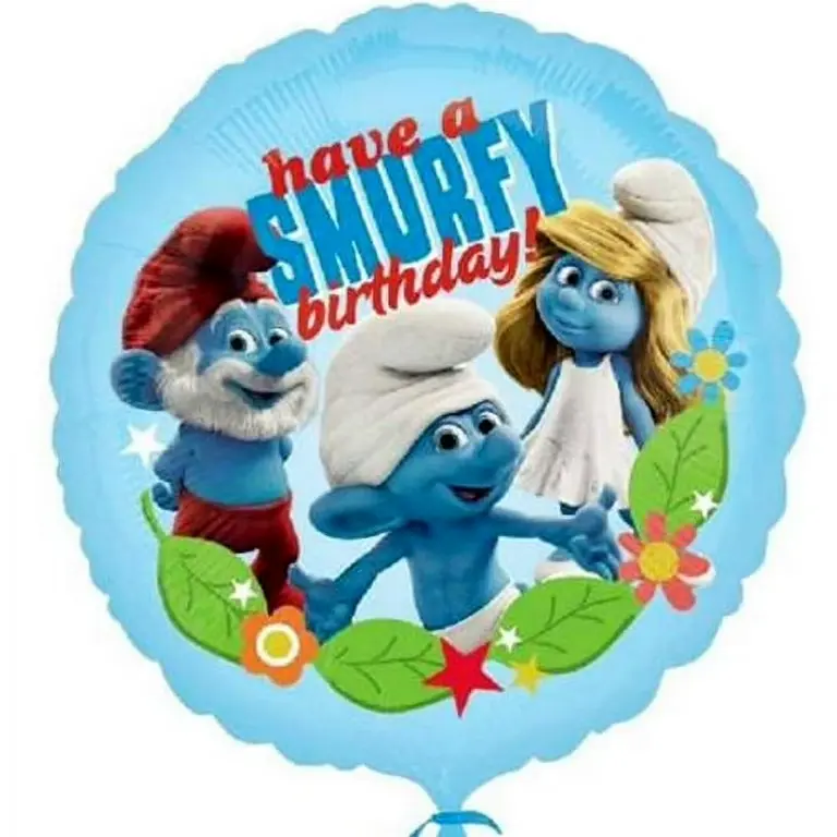 Smurfs Foil Balloon 18 in