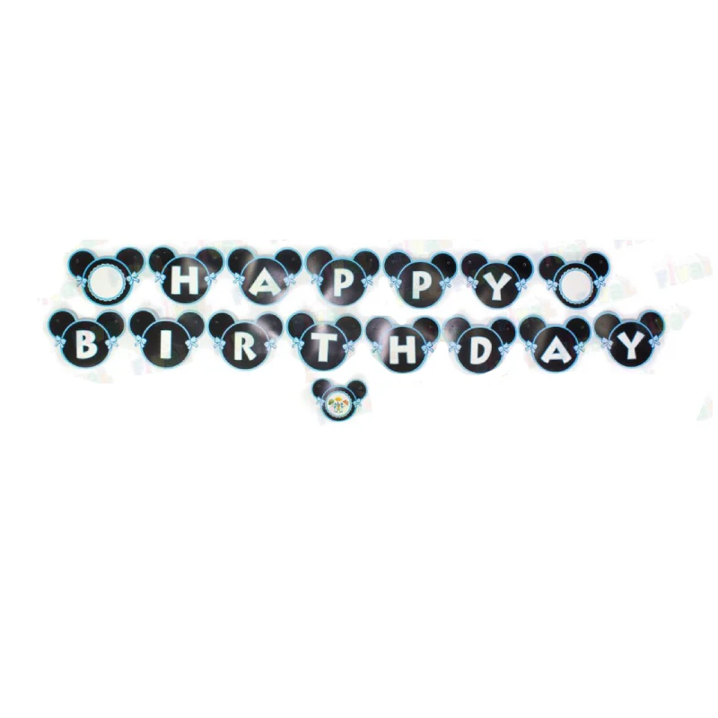 Minnie Happy Birthday Letter Banner