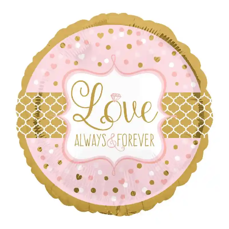 Always & Forever Foil Balloon – 18in