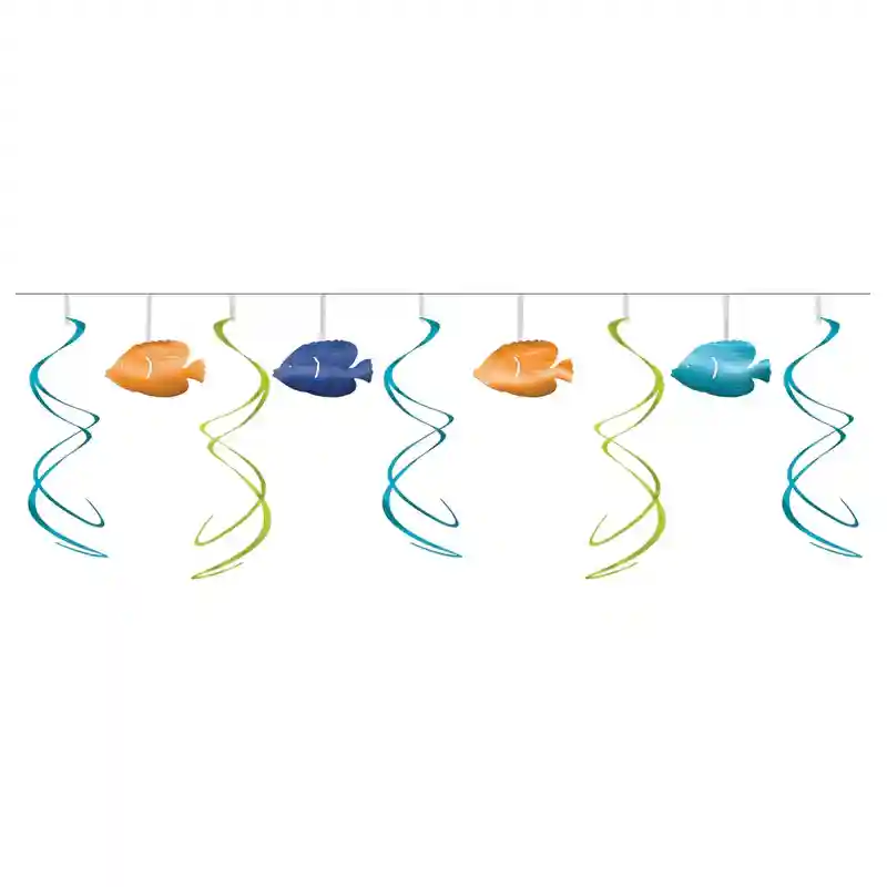 Tropical Summer Swirl Garland