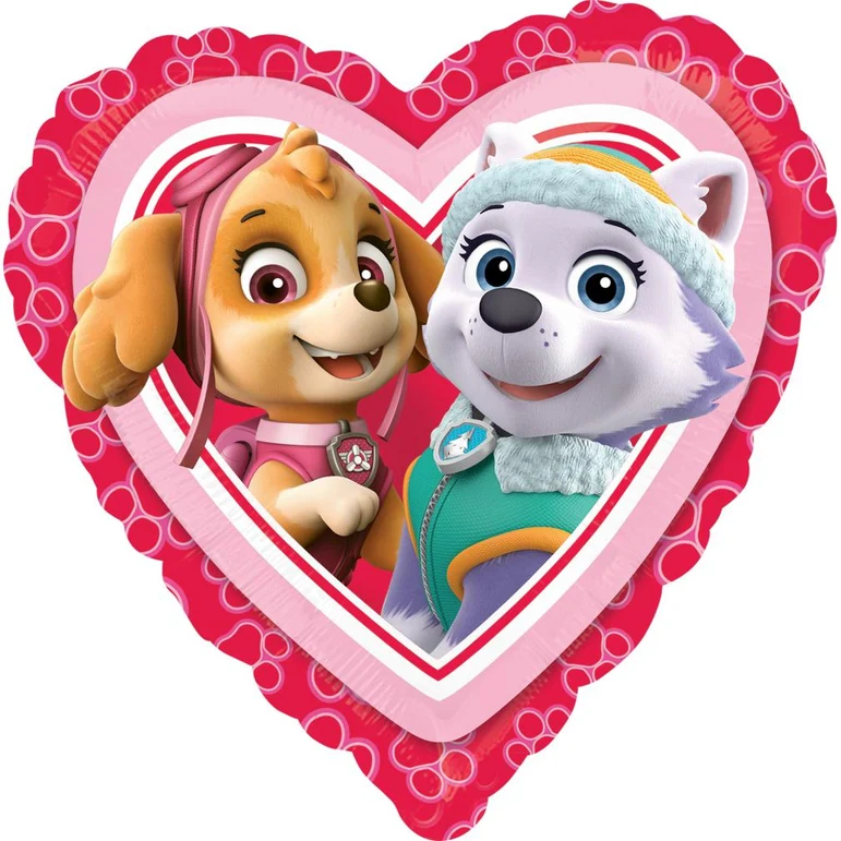 Paw Patrol Love Girl Balloon 18in