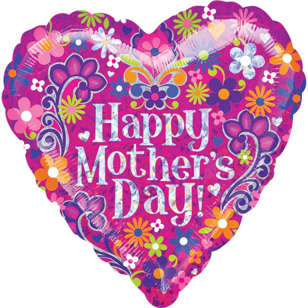 Mother’s Day Rose Shaped Balloon 18in