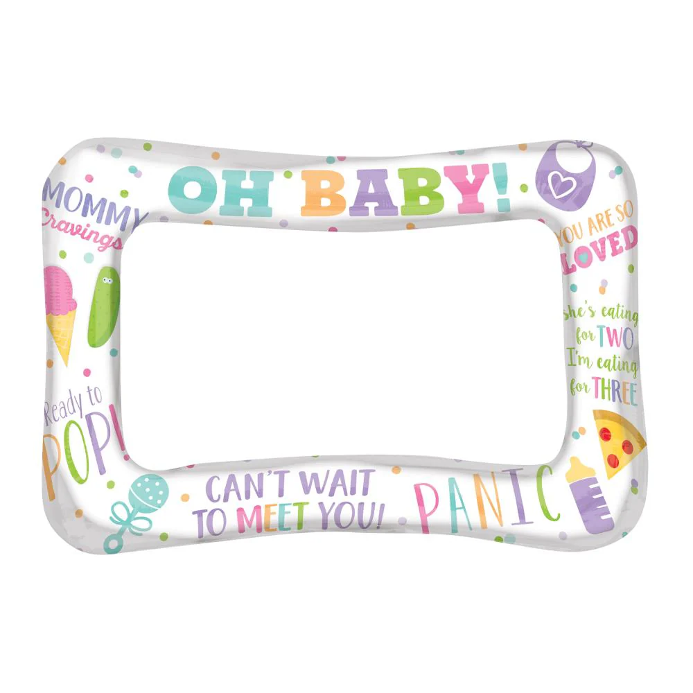 Baby Shower Foil Balloon 58x40 cm