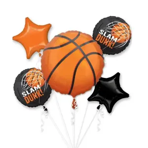 Nothin But Net Balloon Bouquet – 5 pcs