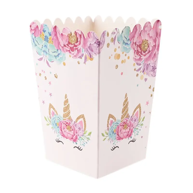 Unicorn Popcorn Box 