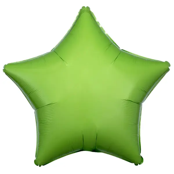 Green Star Foil Balloon - 18 Inch