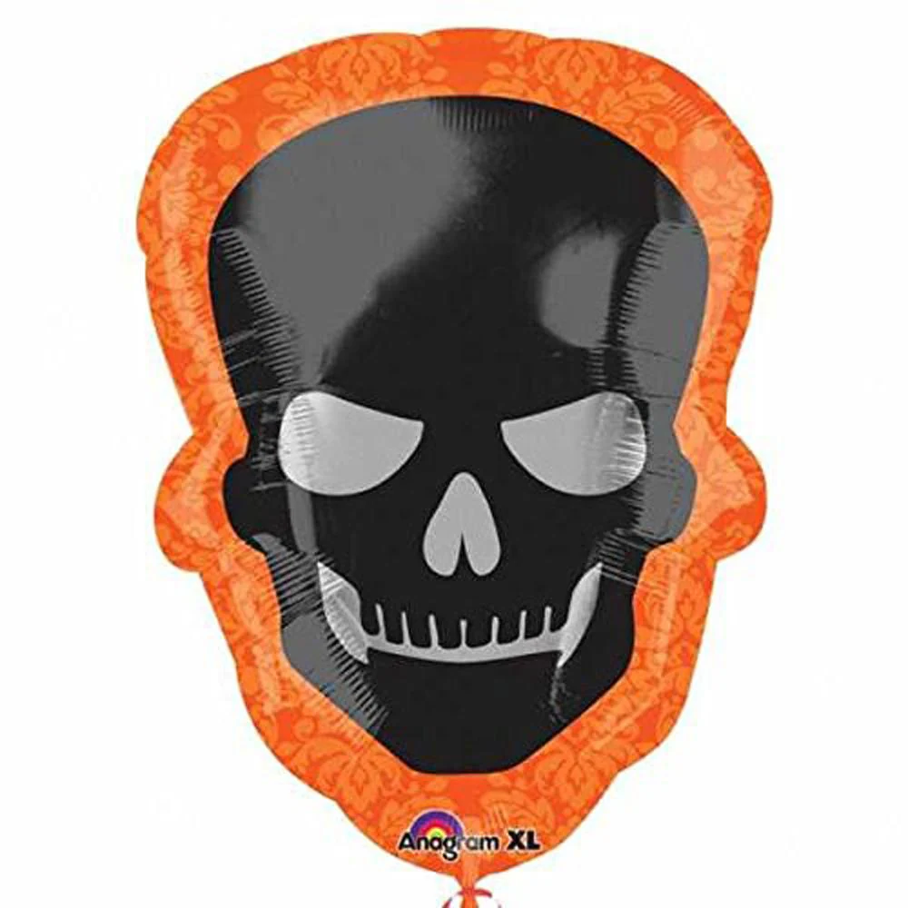 Halloween Skull Supershape Foil Balloon