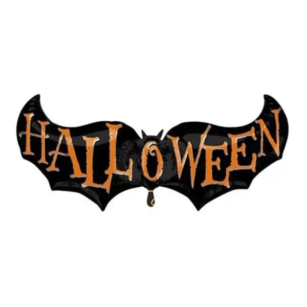 Halloween Bat Balloon 41 x 18in