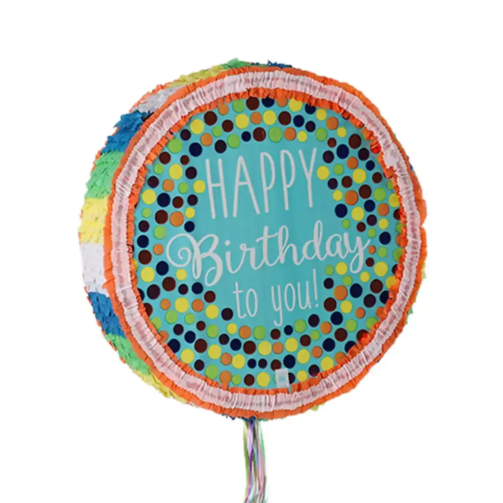 Dotted HBD Piñata