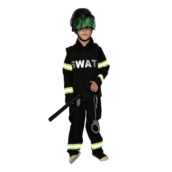 SWAT Police Costume For Kids