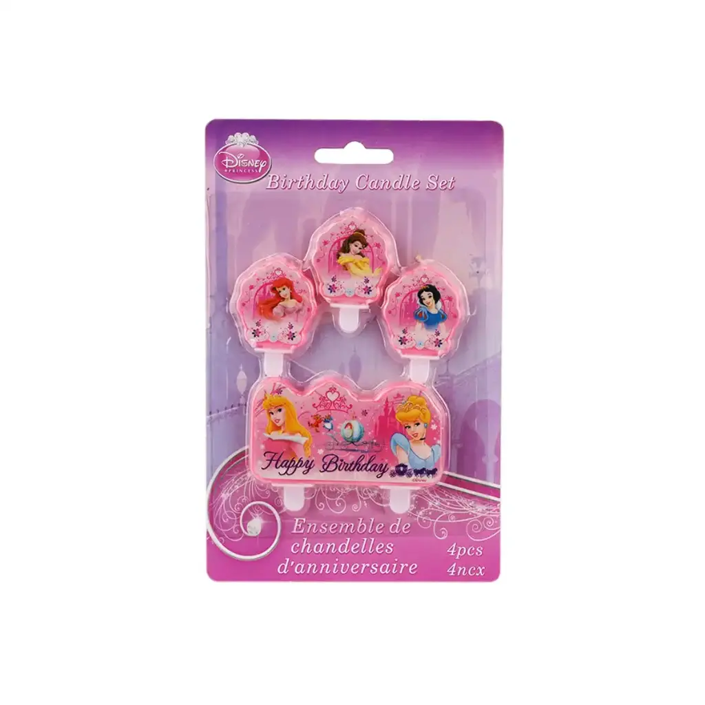 Princess Mini Molded Cake Candle