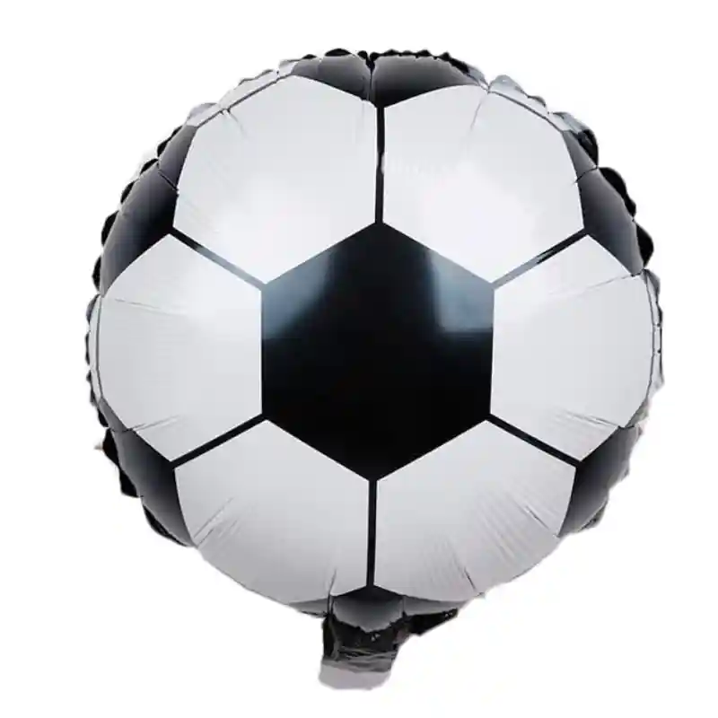 Soccer Ball Round Foil Balloon 18in