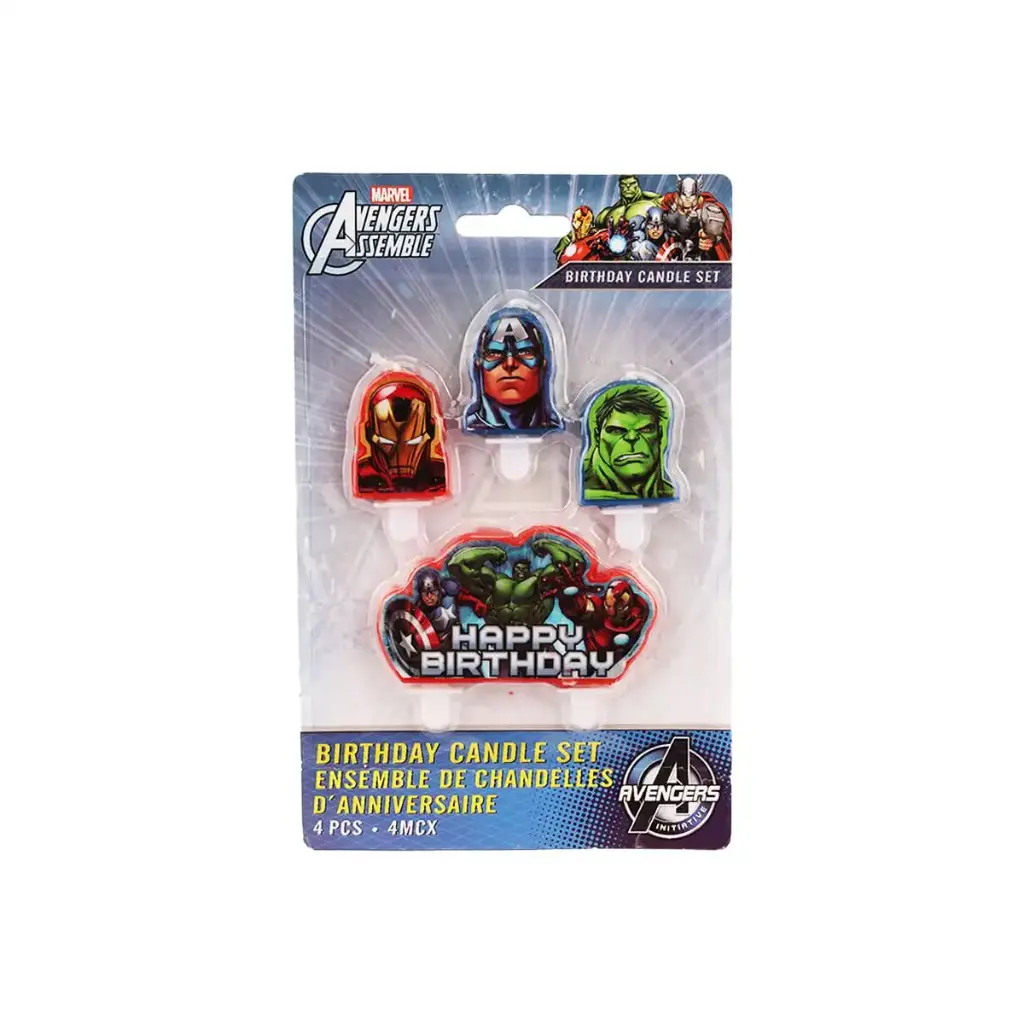 Avengers Candle Set