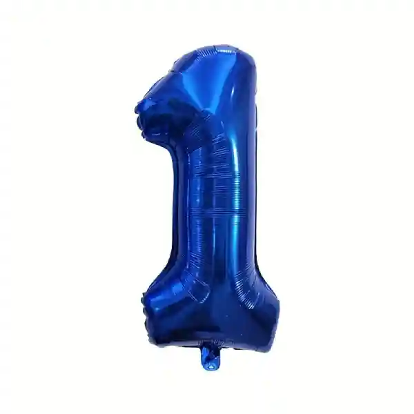 Dark Blue Foil Number Balloon 1 – 40 Inch 