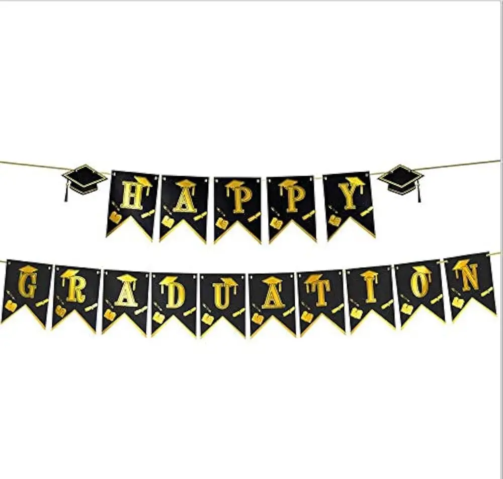 Happy Graduation Letter Banner