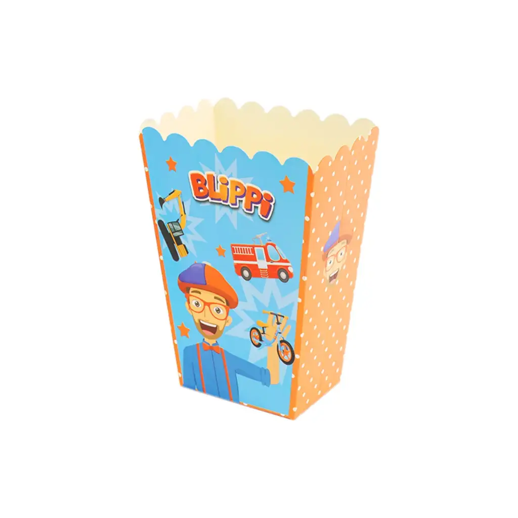 Blippi Popcorn Box 