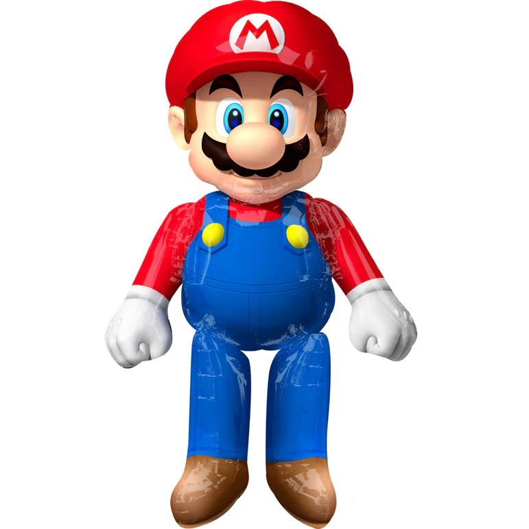 Super Mario Bros. Airwalker Foil Balloon (36 x 60 in)