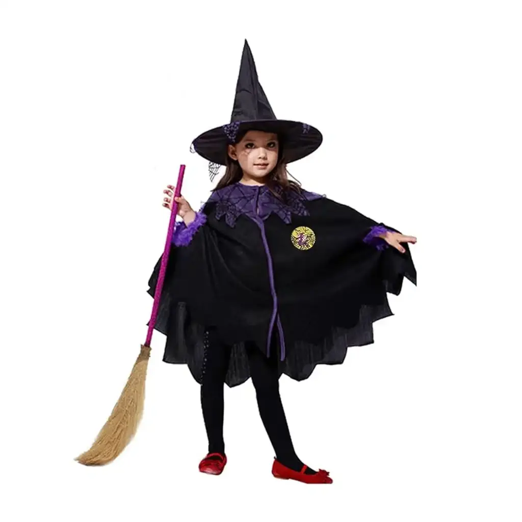 Lovely Witch Costume For kids