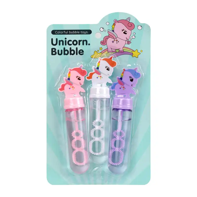 Unicorn Bubble Wands – 3 Pack