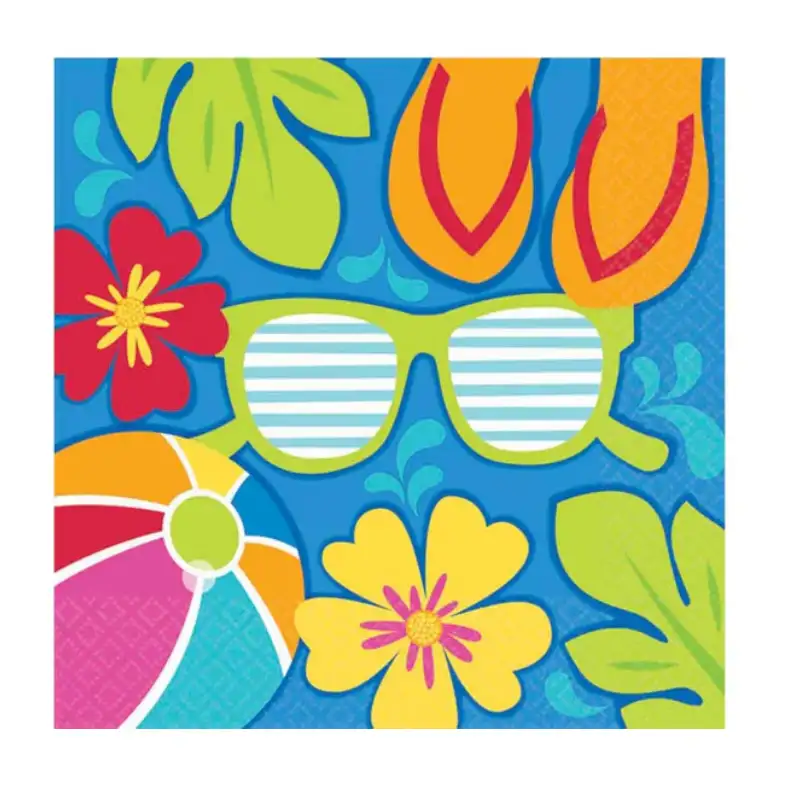 Summer Splash Lunch Tissues 36pcs