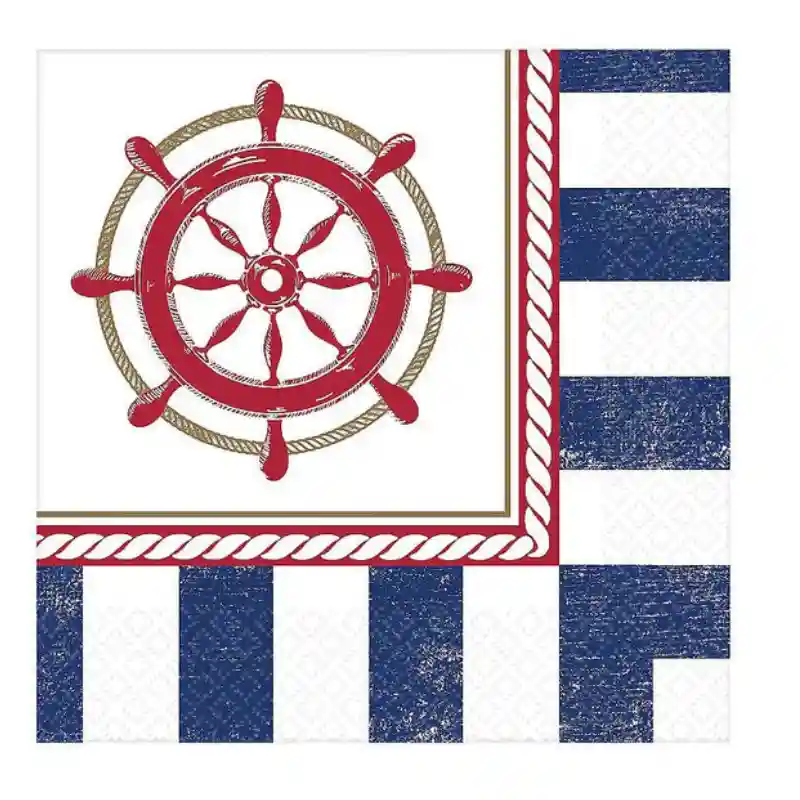 Anchors Aweigh Beverage Tissues 16pcs