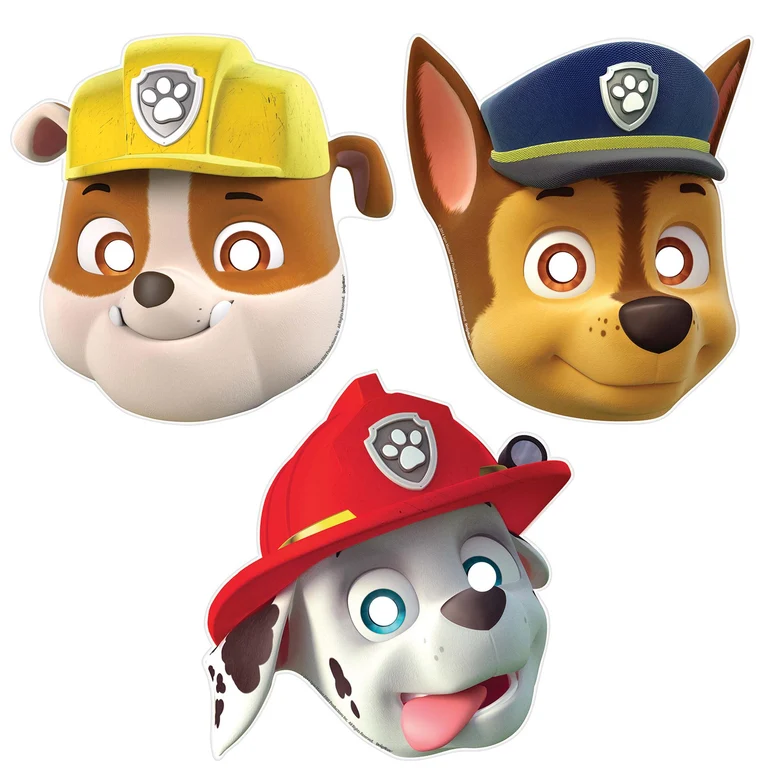 Paw Patrol Face Masks