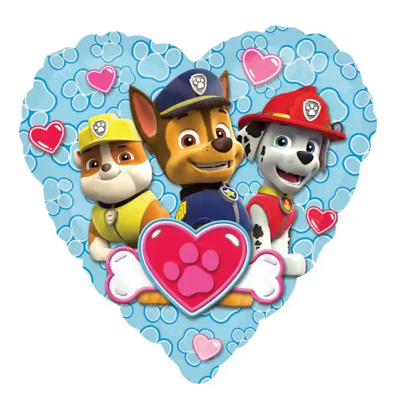 Paw Patrol Love Boy Foil Balloon 18in