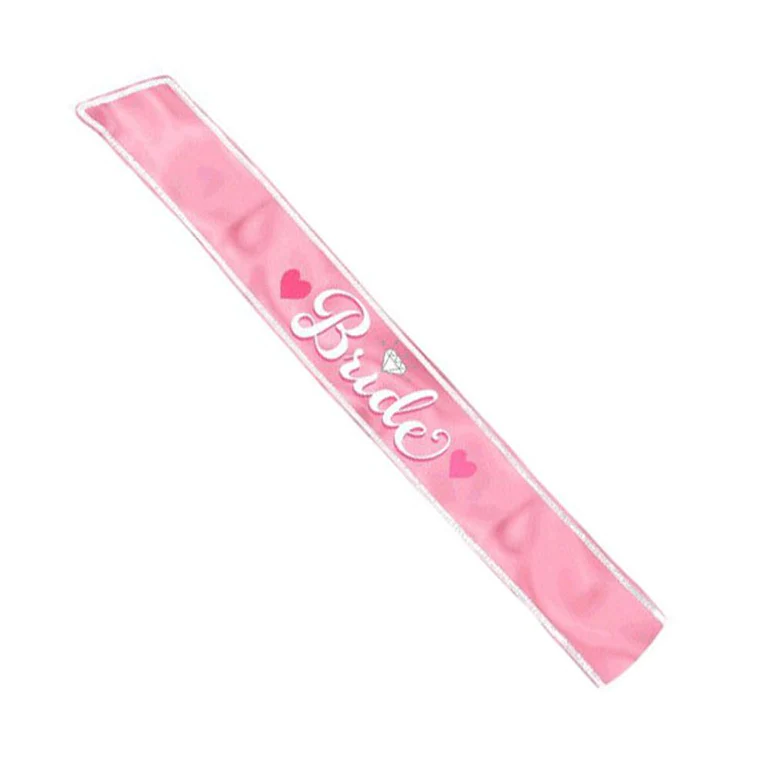 Elegant Bride Sash