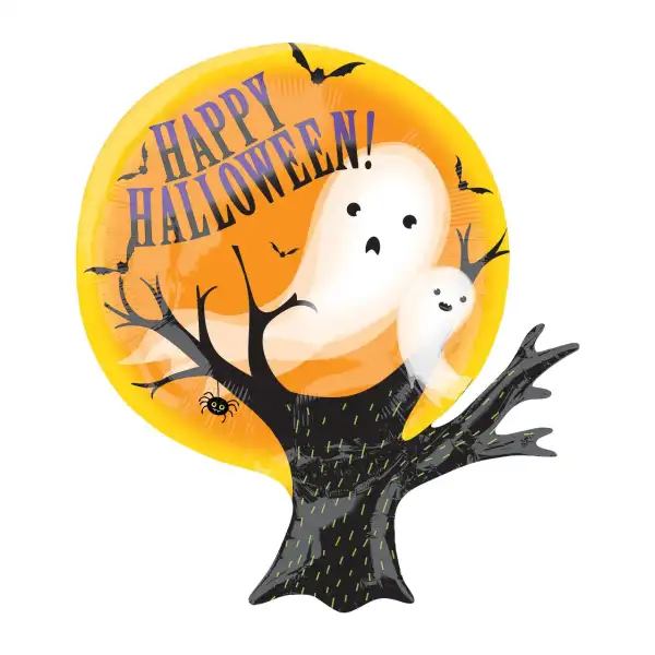 Spooky Ghosts Junior Shape Halloween Balloon