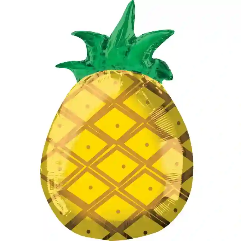 Tropical Pineapple Foil Balloon 30x48cm