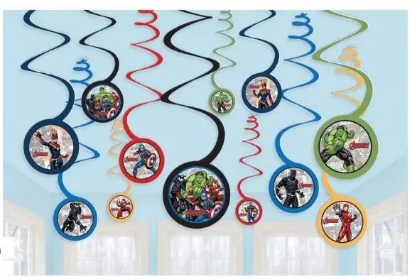 Marvel Power Unite Spiral Decoration