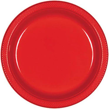 APPLE RED PLASTIC PL10.25"