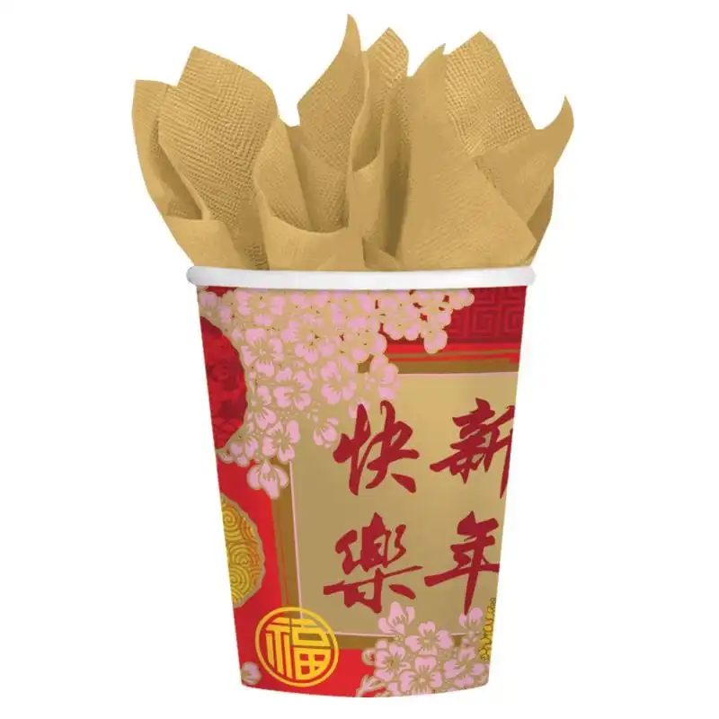 Chinese New Year Cup 8Pcs