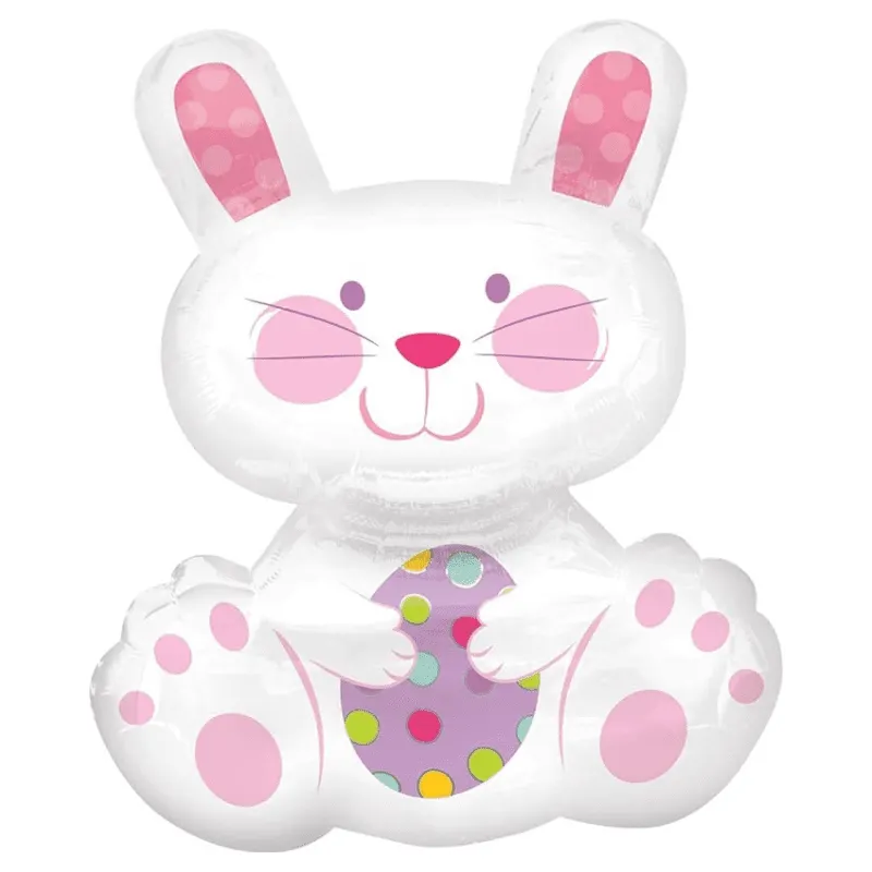 Easter Enchantment Bunny Supershape Balloon 29in
