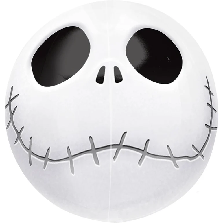Jack Skellington Orbz Halloween Foil Balloon 38x40cm