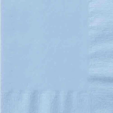 Pastel Blue Beverages Napkin 2ply - 40 Pcs 