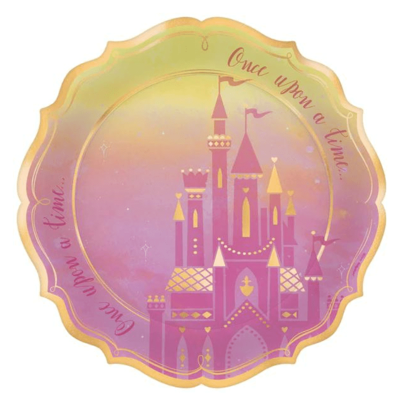 Disney Princess Once Upon A Time Plates 10.5in