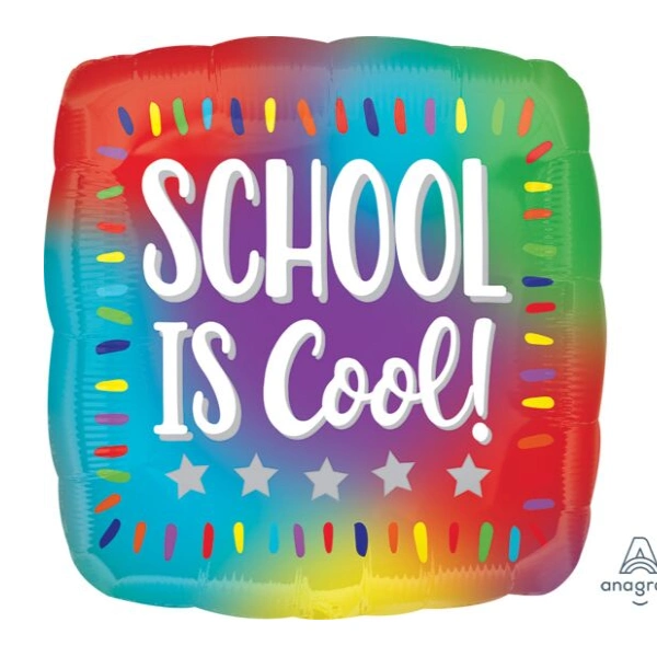 School Is Cool Foil Balloon 43x43cm