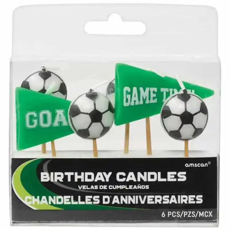 Goal Getter Pick Candles 6 pcs