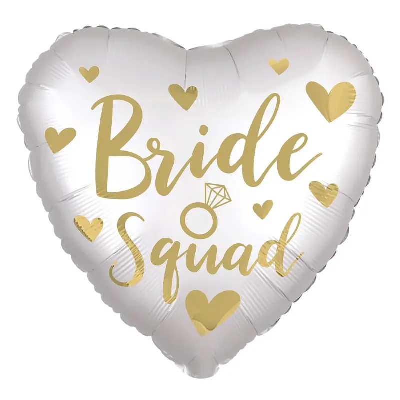 Bride Squad Satin Foil Balloon 18in