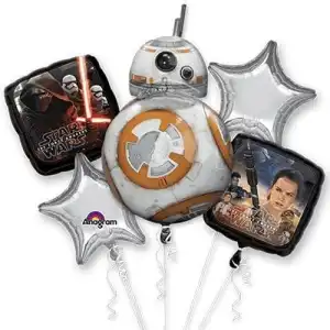 Star Wars BB-8 Balloon Bouquet 5 pcs